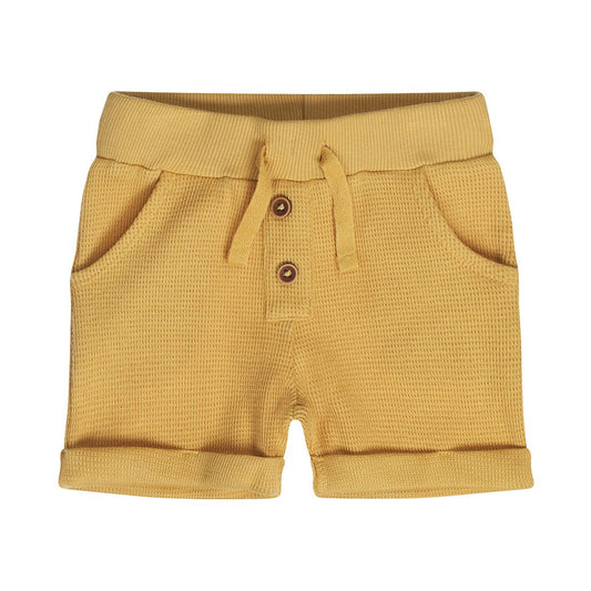 Short de Algodón Mostaza con Textura para Niño - Kool KidsDIRKJEKool KidsN58692-3MShort de Algodón Mostaza con Textura para Niño3 MesesCamel8720815597145