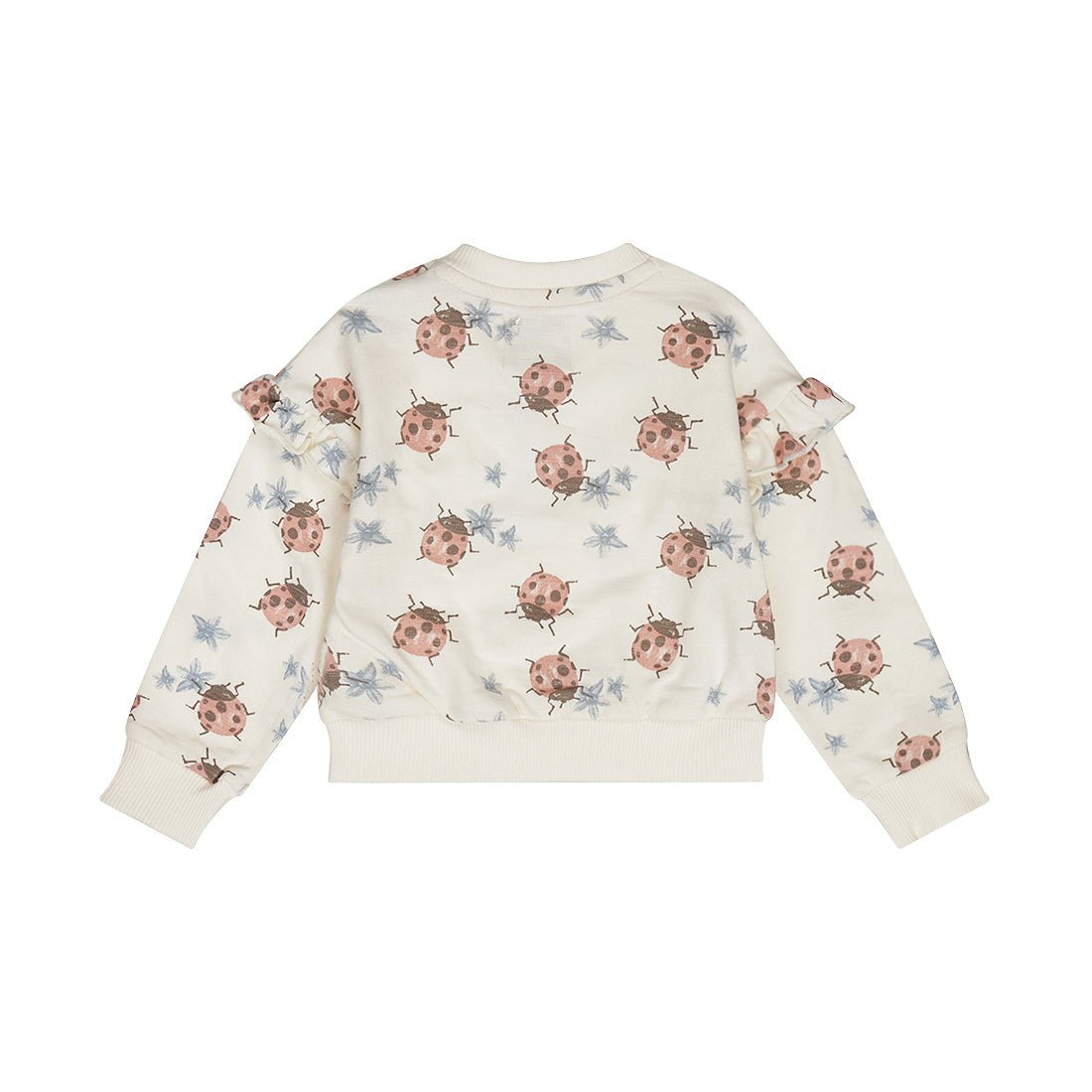 Sudadera de Algodón con Catarinas para Niña - Kool KidsDIRKJEKool KidsN58482-3MSudadera de Algodón con Catarinas para Niña3 MesesOff White8720815589751