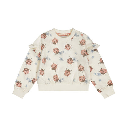 Sudadera de Algodón con Catarinas para Niña - Kool KidsDIRKJEKool KidsN58482-3MSudadera de Algodón con Catarinas para Niña3 MesesOff White8720815589751