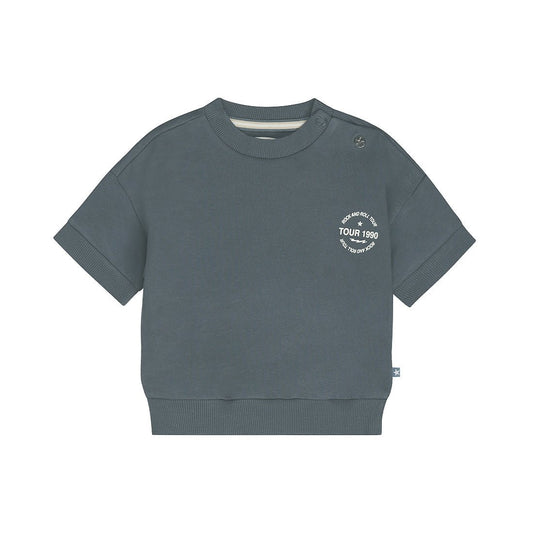 Sudadera Manga Corta de Algodón Marino para Niño - Kool KidsDIRKJEKool KidsN58607-3MSudadera Manga Corta de Algodón Marino para Niño3 MesesAzul acero8720815593451