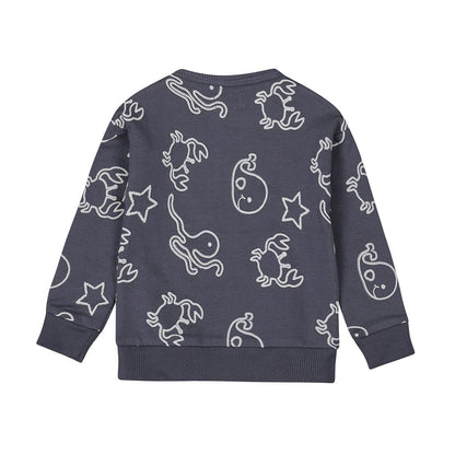 Suéter azul con estampado marino - Kool KidsDIRKJEKool KidsP54649Suéter azul con estampado marino2 AñosNavy