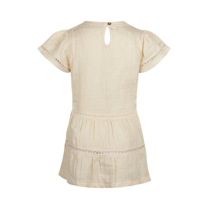 Vestido de algodón para niña - Kool KidsKOKO NOKOKool KidsP54928Vestido de algodón para niña4 AñosOff White