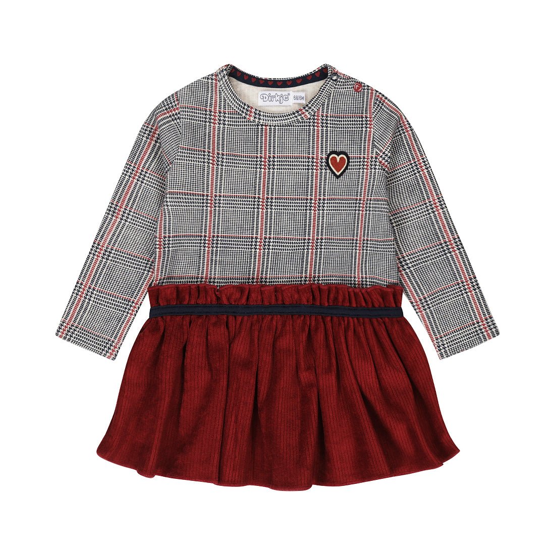 Vestido para bebé - Kool KidsDIRKJEKool KidsQ52475Vestido para bebé2 AñosRojo Oscuro