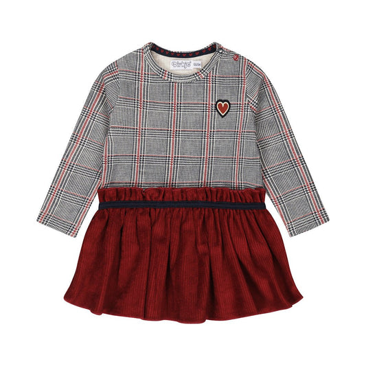 Vestido para bebé - Kool KidsDIRKJEKool KidsQ52475Vestido para bebé2 AñosRojo Oscuro