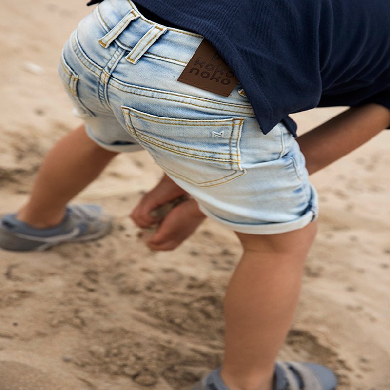 Boys Nils jeans shorts knit - Kool KidsKOKO NOKOKool KidsWN825Boys Nils jeans shorts knit4 Años